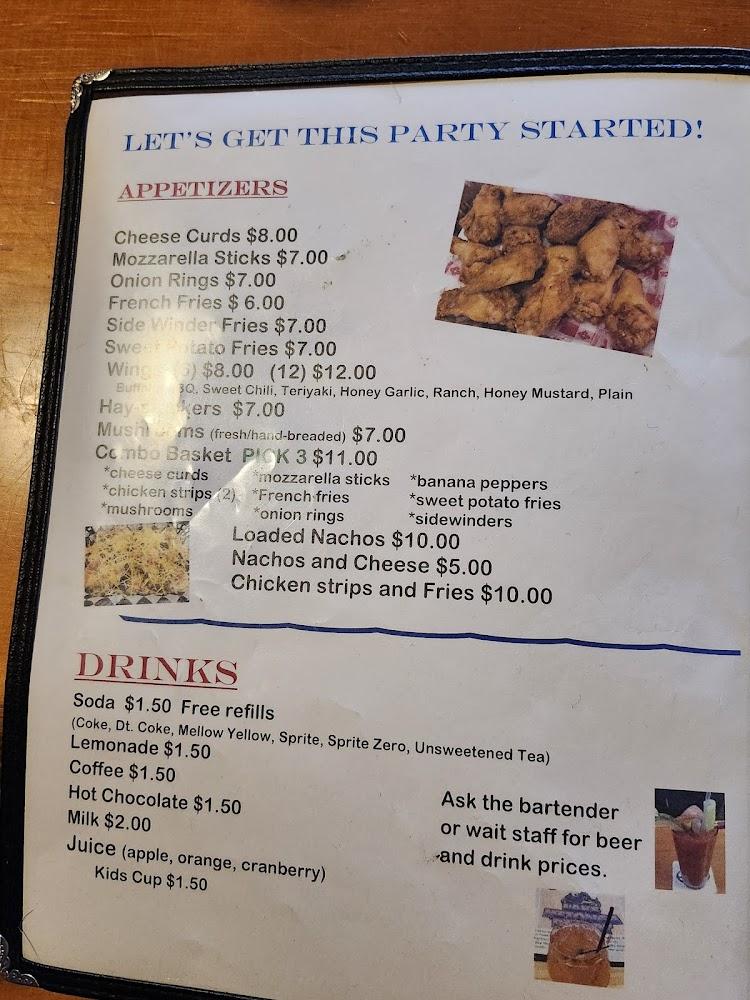 Charlie's Lake Metonga Resort Restaurant Menu image 4